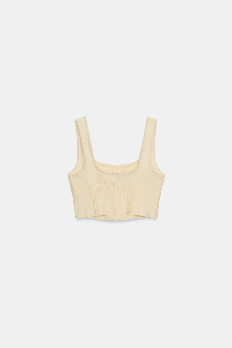 LACE CROP TOP
