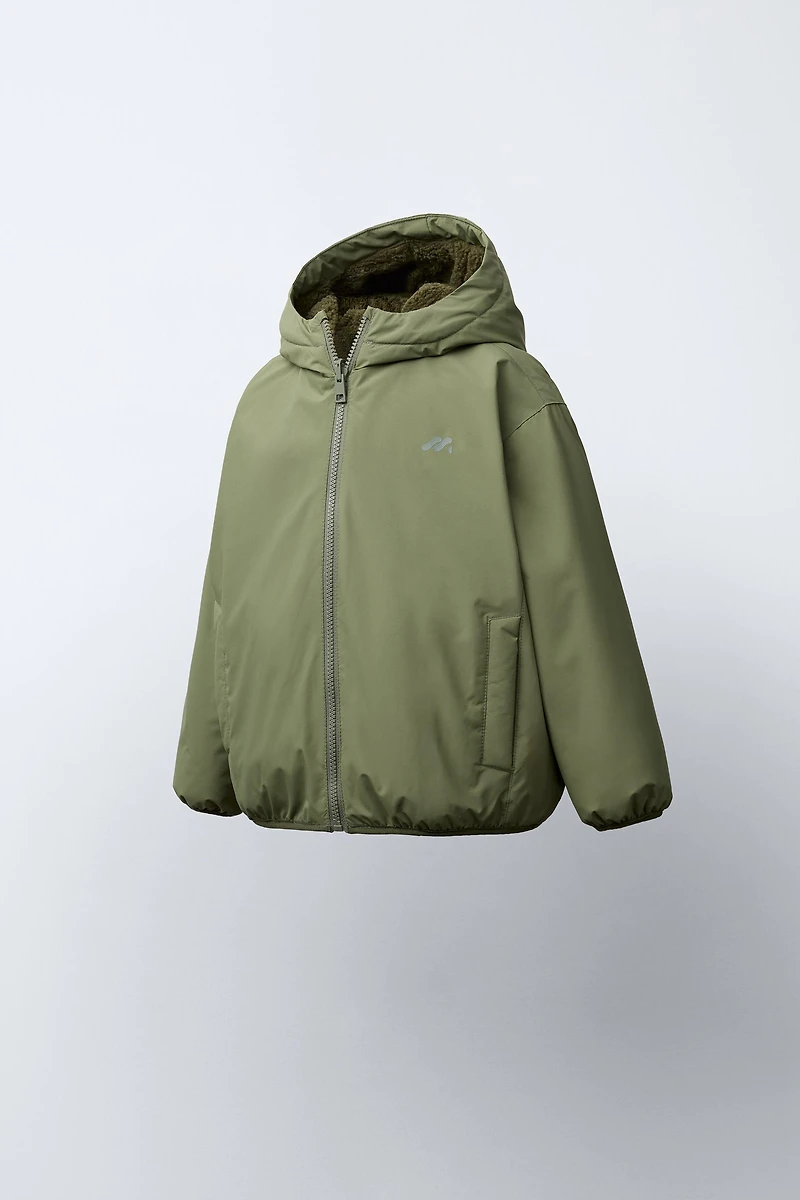 BLOUSON RÉVERSIBLE HYDROFUGE LOGO