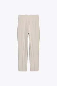 PANTS WITH A HIGH WAIST