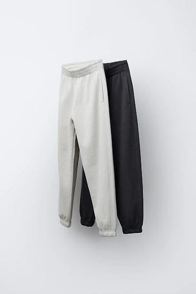 TWO-PACK OF FLEECE JOGGER PANTS