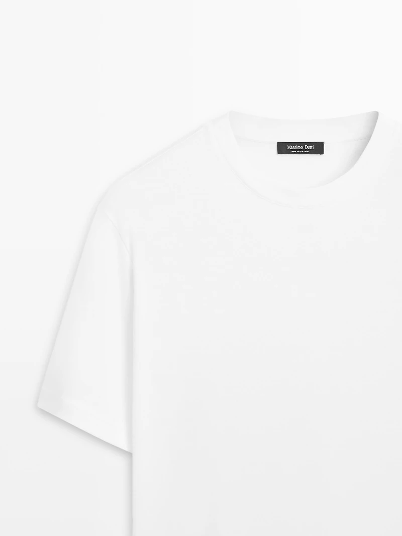 100% cotton short-sleeve T-shirt