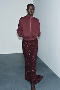 WASHED FLEECE JACKET