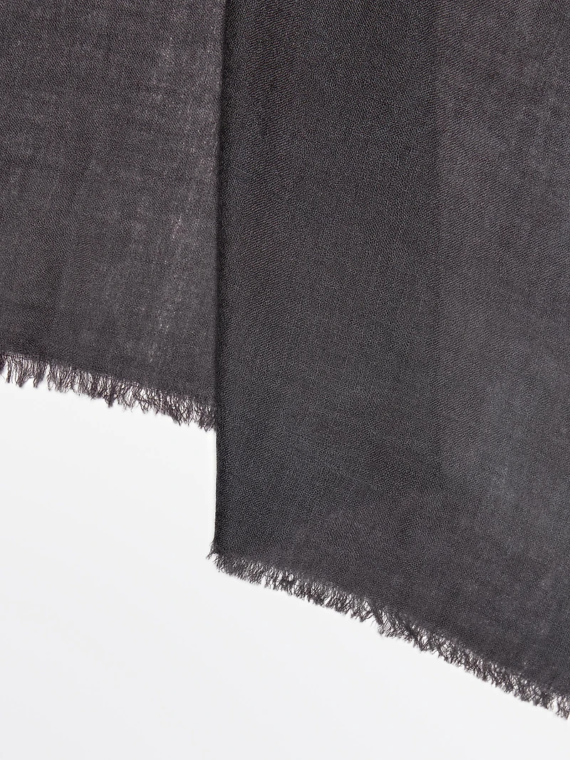 Thin lightweight 100% wool scarf