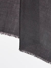 Thin lightweight 100% wool scarf