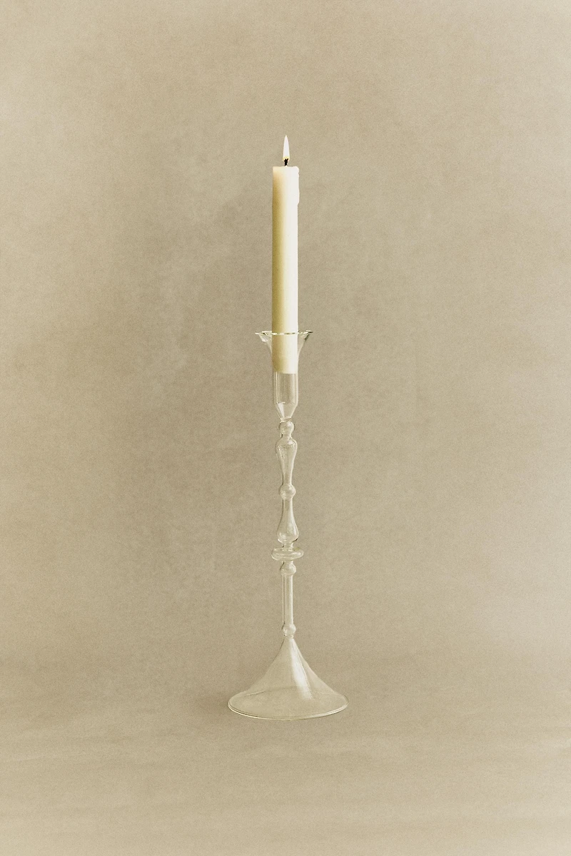 CRYSTAL CANDLESTICK