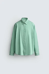 WASHED REGULAR FIT SHIRT