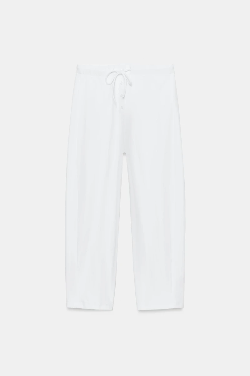 PANTALON CARROT INTERLOCK