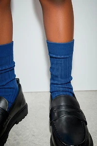 CHAUSSETTES LONGUES CANNELÉES