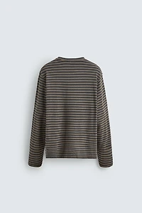 T-SHIRT RAYURES LAVÉ