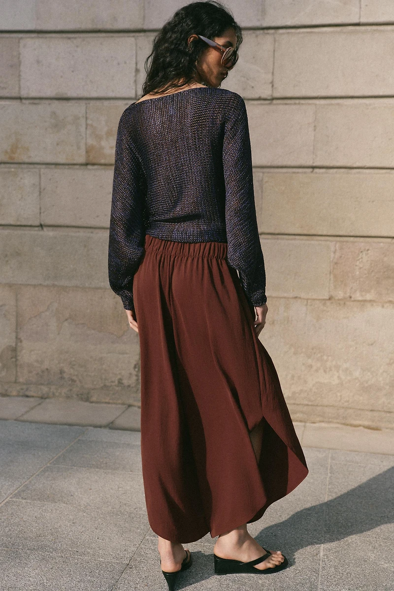 FLOWY PANTS WITH VENTS