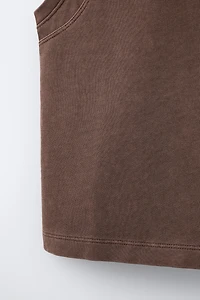 PLAIN SLEEVELESS TOP