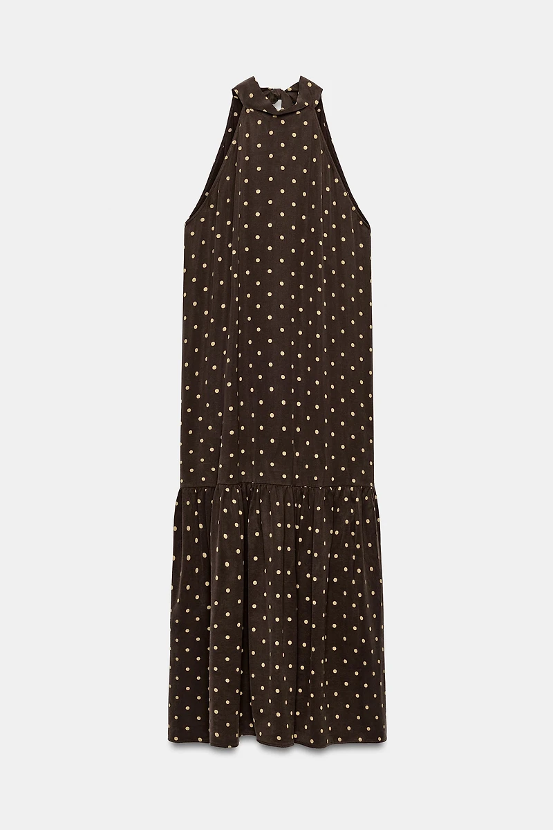 ROBE HALTER À POIS ZW COLLECTION