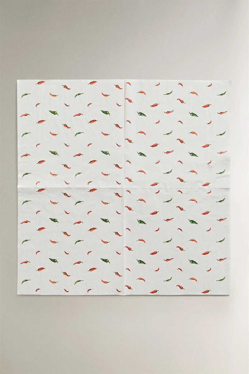CHILI PAPER NAPKIN PACK (PACK OF 20)