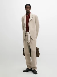 Veste de costume lin