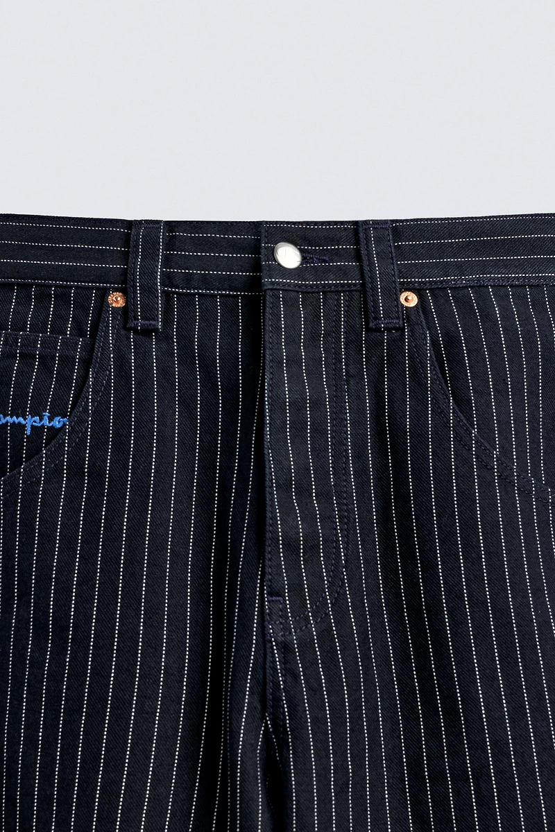 SHORT COUPE AMPLE RAYURES CHAMPION ® X ZARA