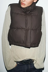 RUBBERIZED PUFFER VEST
