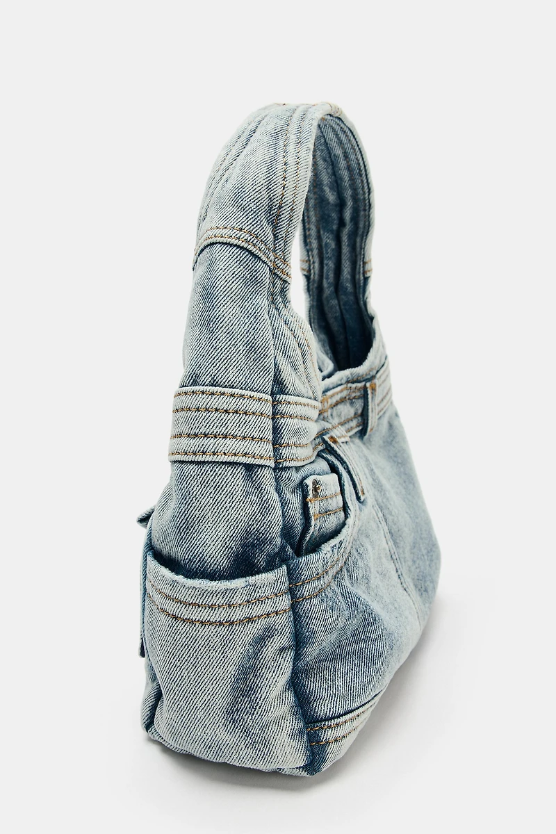 DENIM HANDBAG