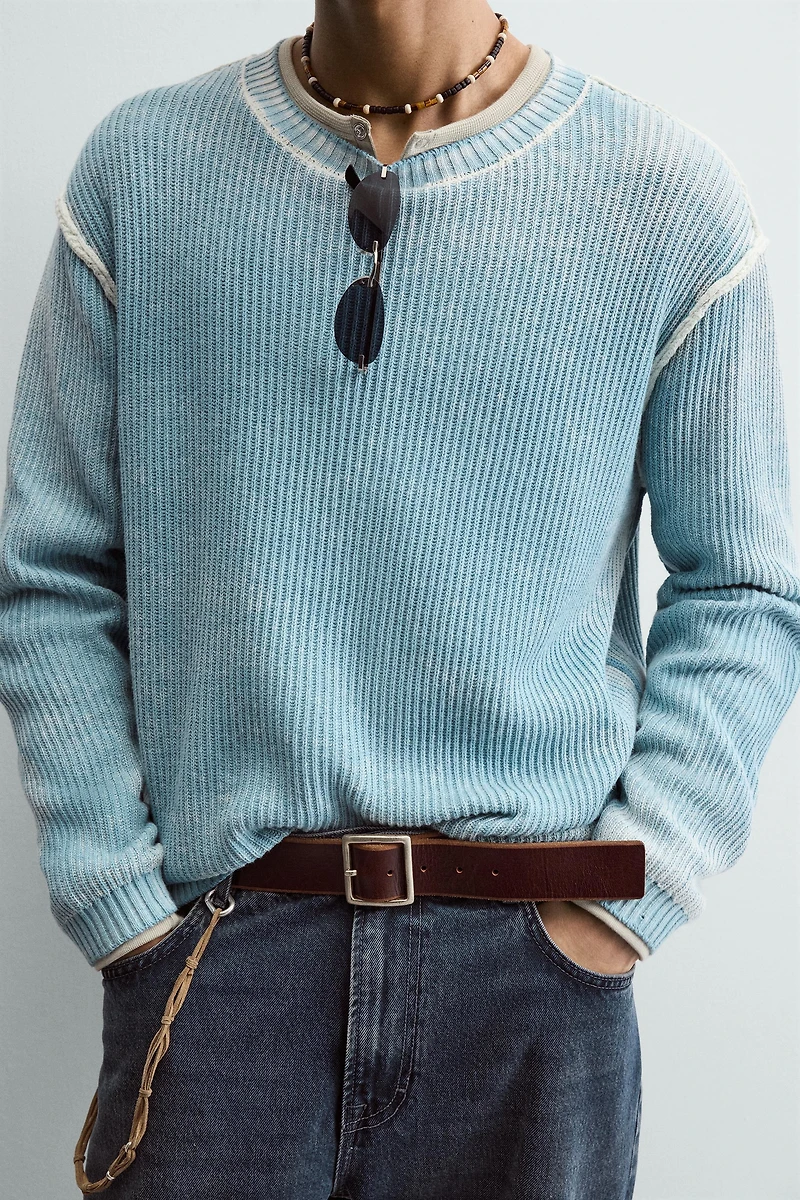 REVERSIBLE RELAXED FIT JUMPER