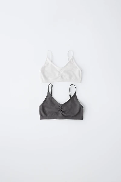 AGES 9-14/ TWO-PACK OF SEAMLESS TOPS