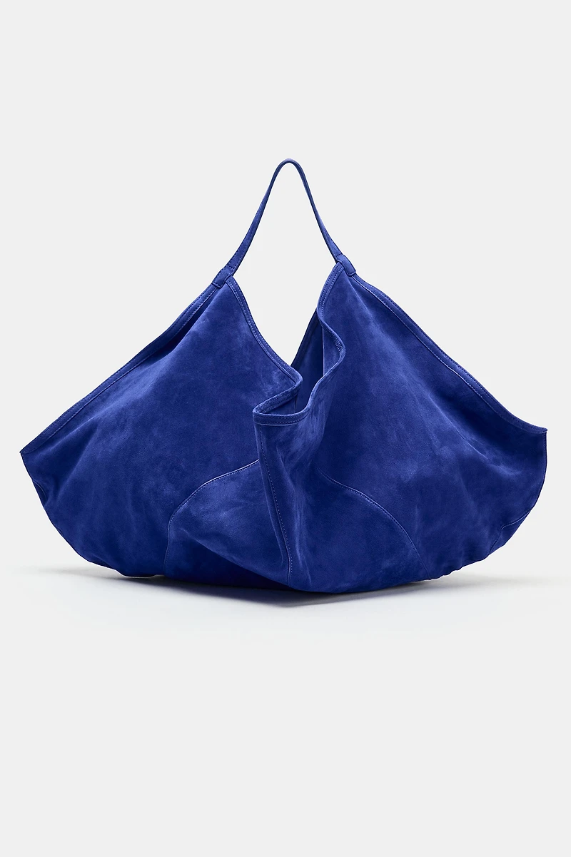 SUEDE BUCKET BAG