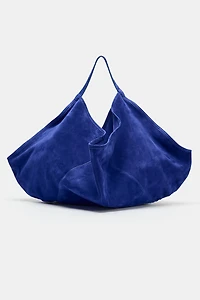 SUEDE BUCKET BAG
