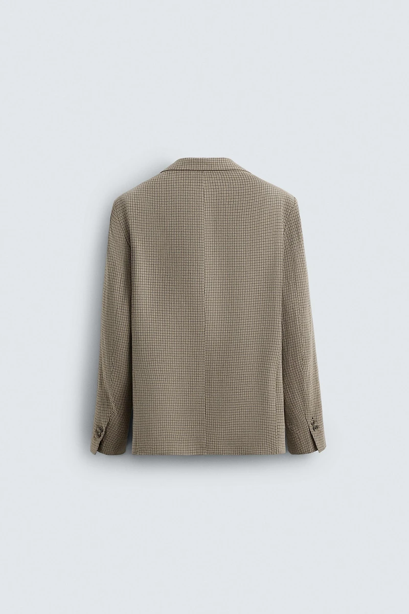 BLAZER PIED-DE-POULE
