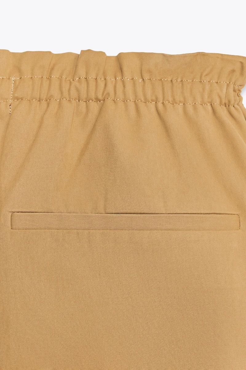 JUPE-CULOTTE BOUTONS