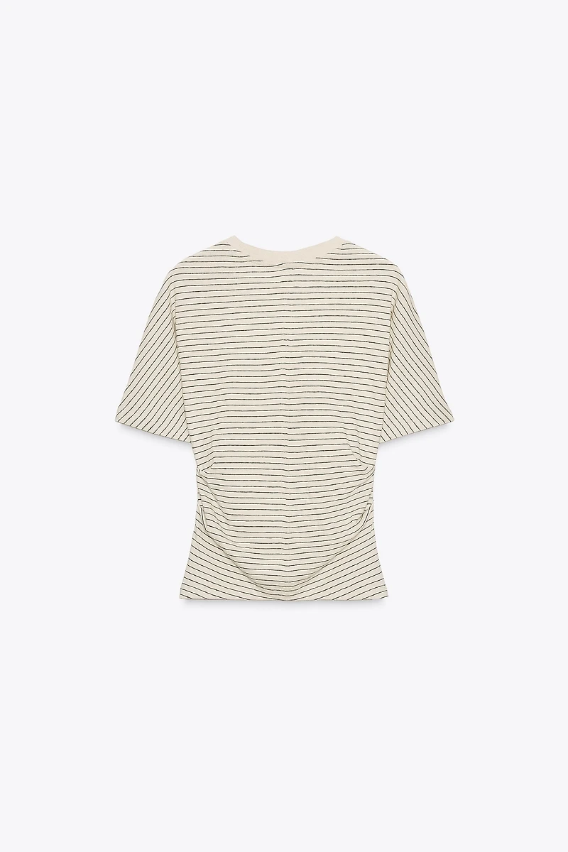 T-SHIRT RUSTIQUE PLIS