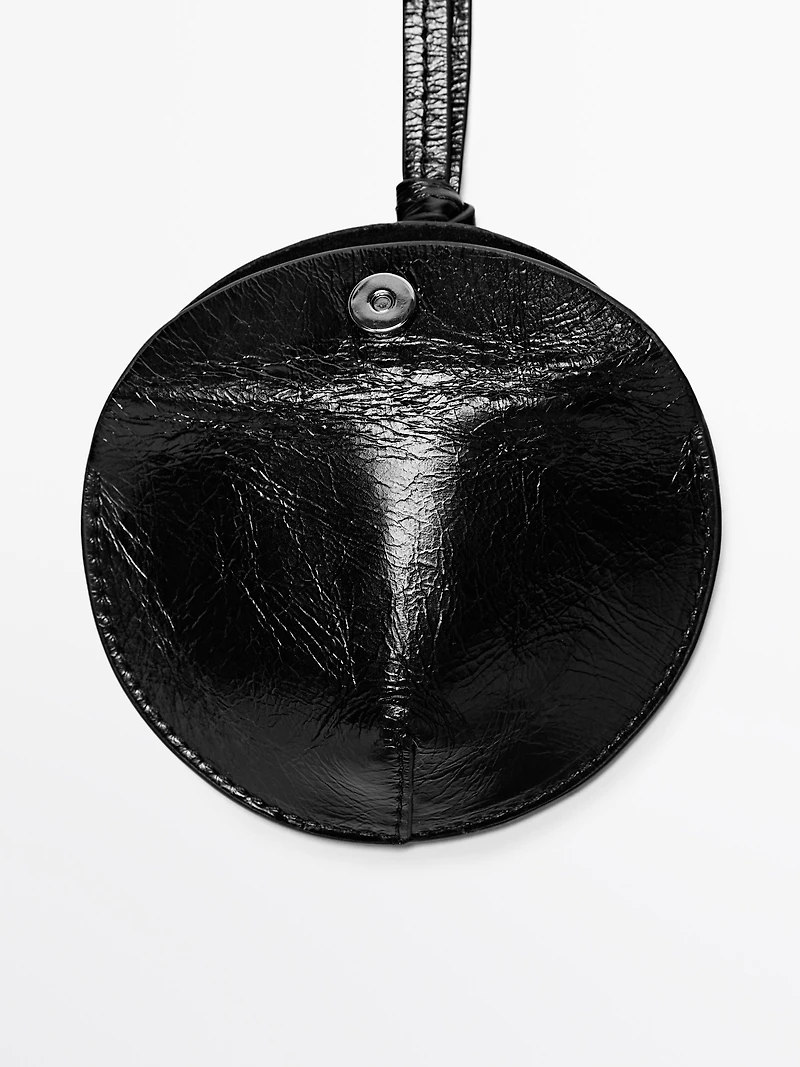 Foldable nappa leather AirPods case