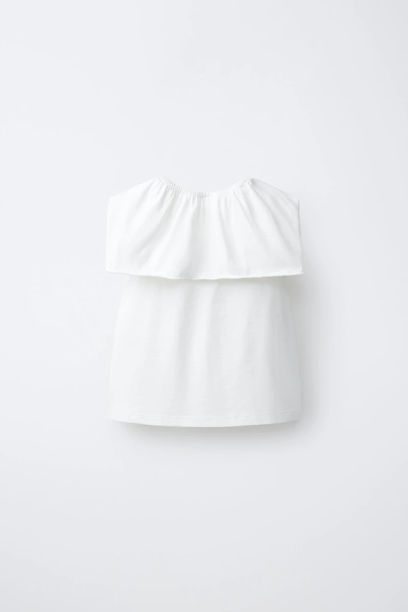 RUFFLED TOP