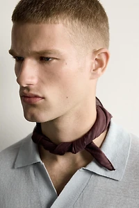100% LINEN RELAXED FIT POLO SHIRT