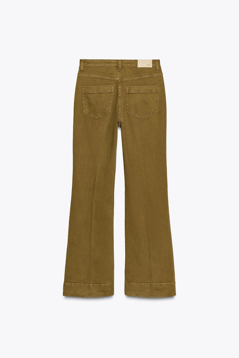 Z1975 HIGH-WAISTED PATCH POCKET JEANS