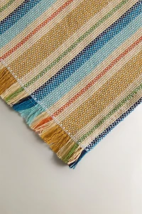 YARN-DYED STRIPE TABLECLOTH