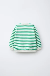 MANDARIN EMBROIDERED SWEATSHIRT