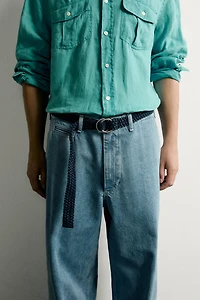 BRAIDED COTTON BELT