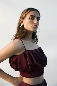 TOP BOULE À BRETELLES