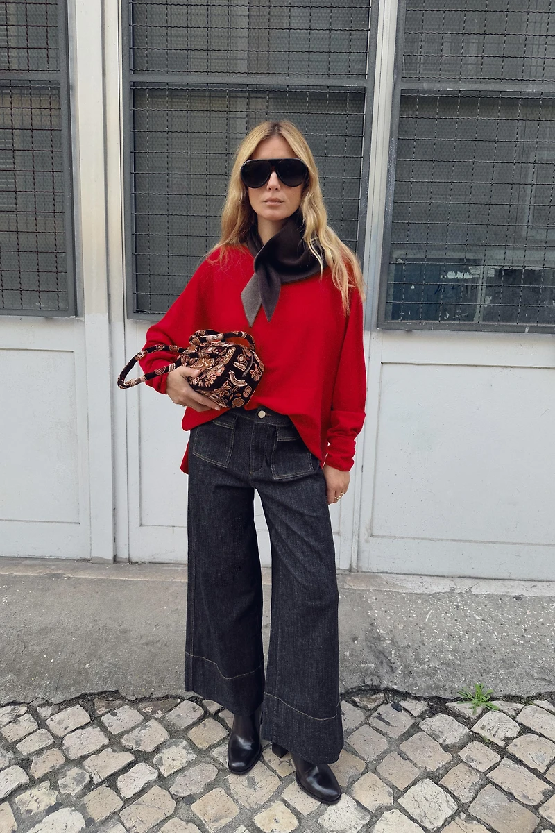 PULL AVEC LAINE CORPS CAPE