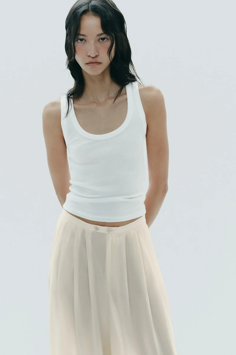 FULL LENGTH MULTI PLEAT PANTS