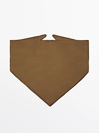 Bandana matelassé 100 % soie