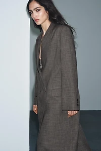 ZW COLLECTION LIMITED EDITION DOUBLE-BREASTED FROCK COAT