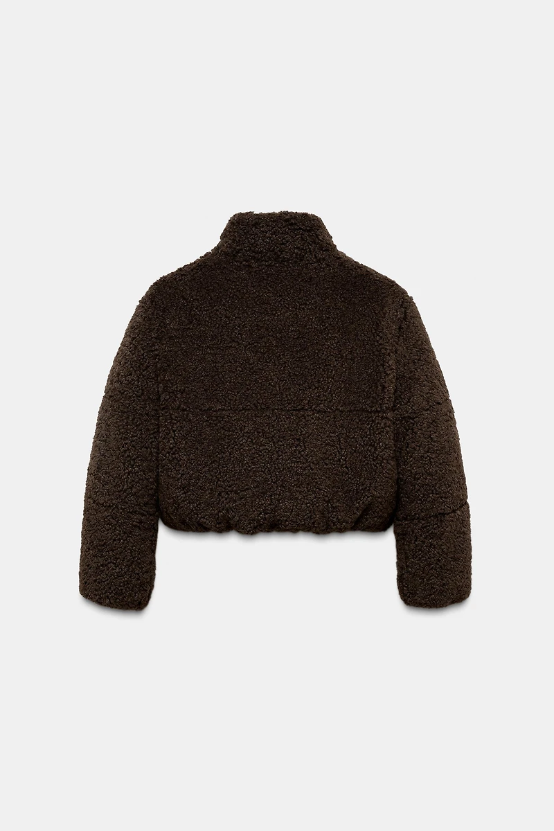 FLEECE ANORAK WITH THERMAL INSULATION