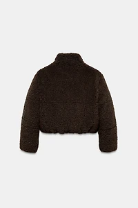 FLEECE ANORAK WITH THERMAL INSULATION