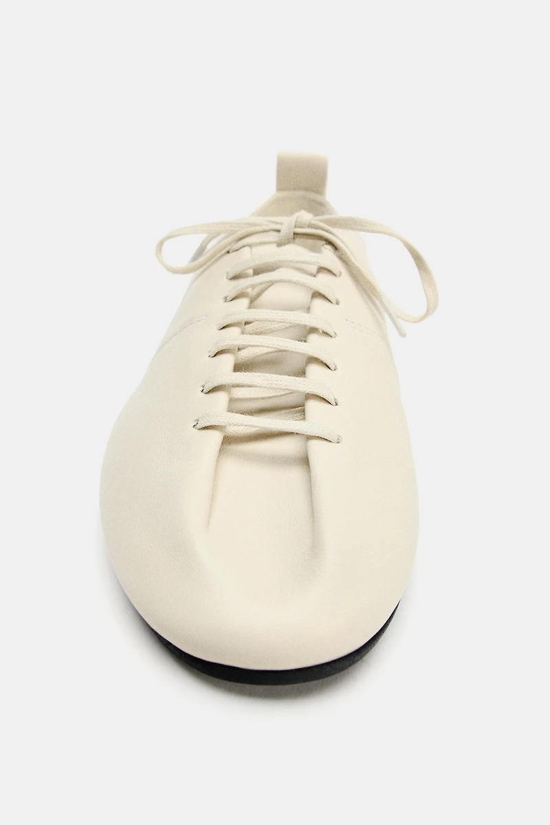 SOFT LEATHER DERBY SHOES