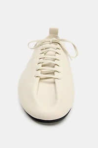SOFT LEATHER DERBY SHOES