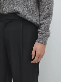 Relaxed fit trousers