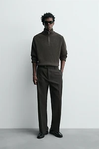 REGULAR FIT FLANNEL PANTS