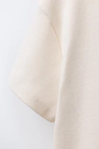 EQUESTRIAN T-SHIRT WITH EMBOSSED TEXT