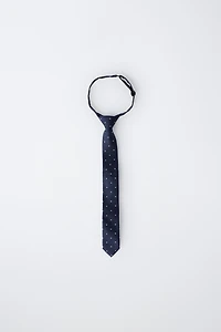 POLKA DOT PRINT TIE