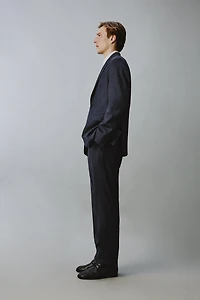 VESTE DE COSTUME STRUCTURÉE 100% LAINE