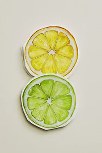 LIME AND LEMON PAPER NAPKINS (PACK OF 30)